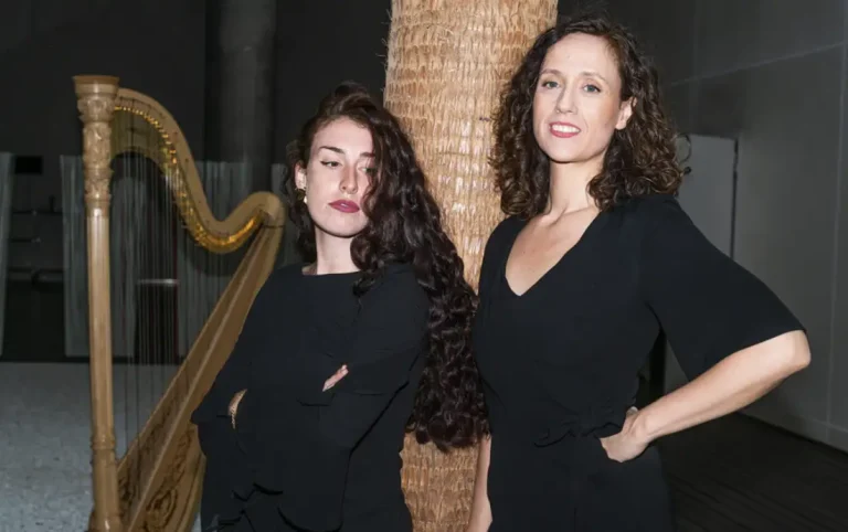 Paula Mendoza, soprano y Celia Blanco, arpa_tempo clásico_música_calderón_valladolid_ocio_espectáculos_cultura